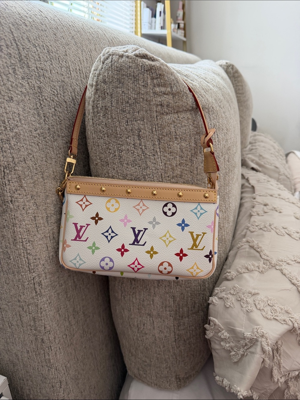Louis Vuitton TM 2025 Monogram Mini Shoulder Bag with Gold Chain - Picture 2 of 16